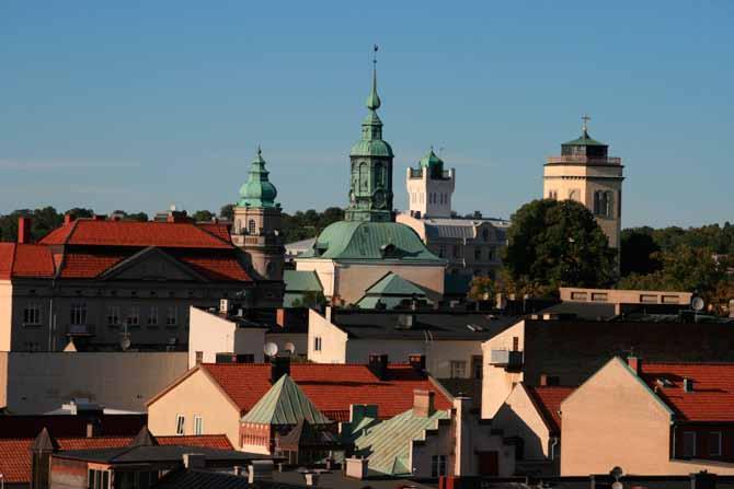 Karlshamns stad har en unik stadsmässighet.