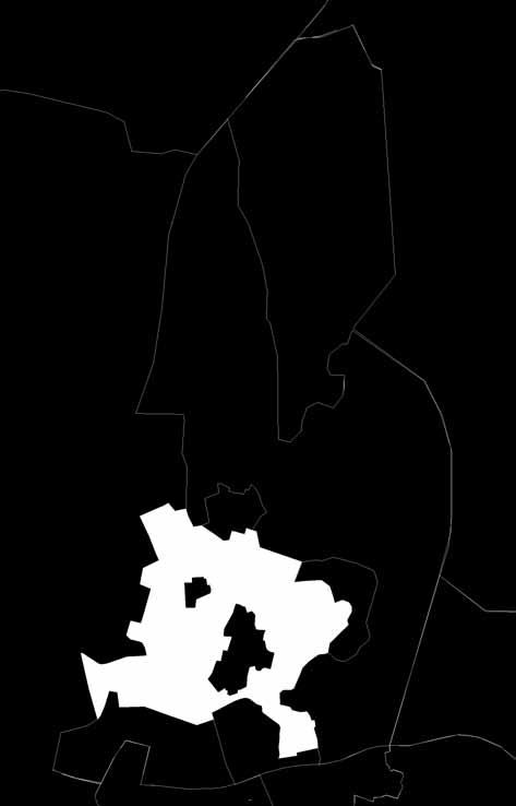 B2. Kransbebyggelsen Området omfattar stora delar av Asarums befintliga tätortsväv runt centrum innehållande bostäder, verksamheter och grönområden.