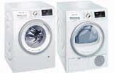 WT45M2C8DN tvättmaskin och värmepumpstumlare TM; 1400 v/min, 8 kg, A+++, display, specialprogram, startfördröjning, resurssnål vattenförbrukning, antivibration TT; 8