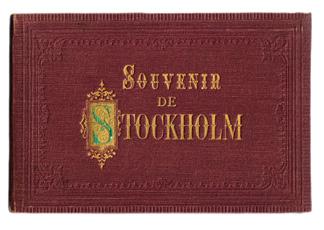 Jmf Akrell 1224 för andra upplagan. Denna rikt illustrerade guidebok blev mycket omtryckt och fick långt liv, med många omarbetade och utökade upplagor.