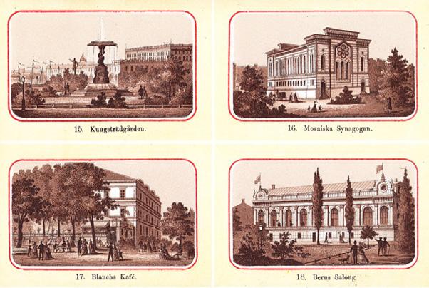 Illustrerad handbok för resande och fortlevde till åtminstone en åttonde upplaga 1902. En reklambilaga på 10 sidor är troligen bortplockad före inbindningen.