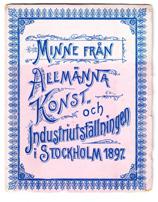 främre. Bakre omslaget med reklam.