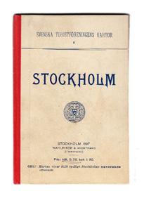 74 Karta öfver Stockholm utgifven af Svenska turistföreningen 1897. Stockholm, Wahlström & Widstrand, 1897. Utvikbar litogr.