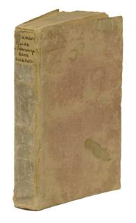 8 EKMARCK, Lars August. Guide de l etranger dans Stockholm et ses environs par L. A. Ekmarck. 1:ère partie. Avec un plan de cette capitale. Strängnäs, C. E. Ekmarck, 1830. 12:o. IV,+ 347,+ (5) s.
