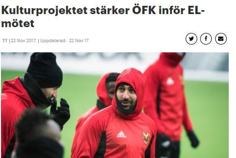 Orsaken till det andra halvårets ökade exponering är helt kopplat till Östersunds FKs deltagande och avancemang i Europa League.