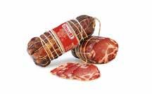 50 kr/kg SALAMI VENTRICINA stella 81 Het salami med grönpeppar, svartpeppar och chili, lätt rökig smak, ca 3