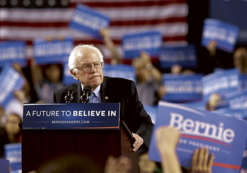 1 Flamman Bernie Sanders i princip uträknad Jonas Elvander Flamman 4/5 2016 Bernie Sanders vann bara ett av förra tisdagens [26/4] fem demokratiska primärval.
