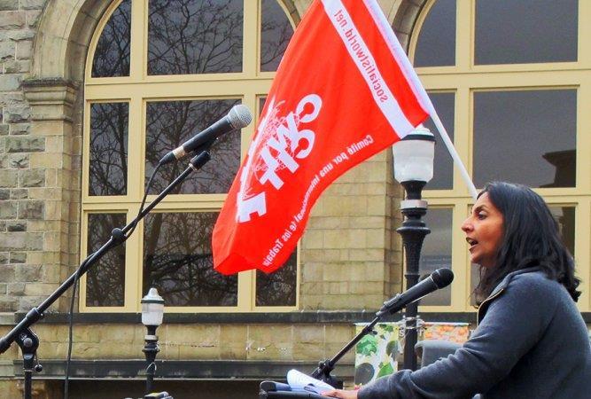 6 Det finns nu en historisk möjlighet för bygget av ett nytt massarbetarparti, menar Kshama Sawant.