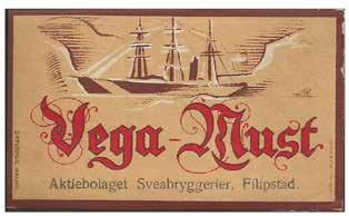 Vega-ölet, inför exporten omdöpt till det internationellt mer gångbara Wega-Bier och tappat på exportbolagets isbjörnsförsedda flaskor, skickades till både