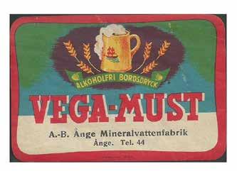 När Vega seglat ut från öletiketterna i 1900-talets början, kommer Vegamust och på etiketterna