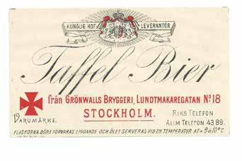 Grönwall tar över Genom åren byter bryggeriet ägare flera gånger och 1867 köper godsägaren Anders Grönwall bryggeriet för att hans 22-årige son ska få ta över det.