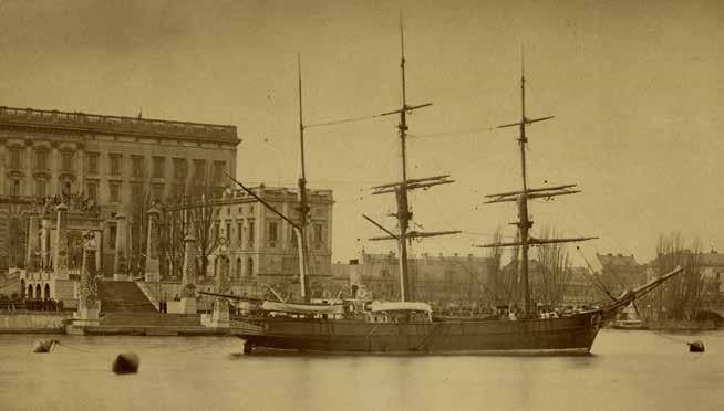Vega ett skepp kommer lastat med öl TEXT: HENRIK JOSEFSSON Vid tiotiden på kvällen den 24 april 1880 ankrar fartyget Vega framför kungliga slottet i Stockholm.