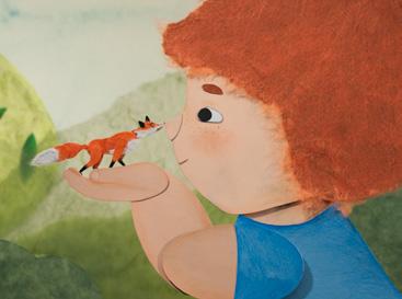 The teeny-weeny fox Orginaltitel: Le renard minuscule Land: Frankrike, Schweiz, Belgien Regi: Aline Quertain, Sylwia Szkiladz
