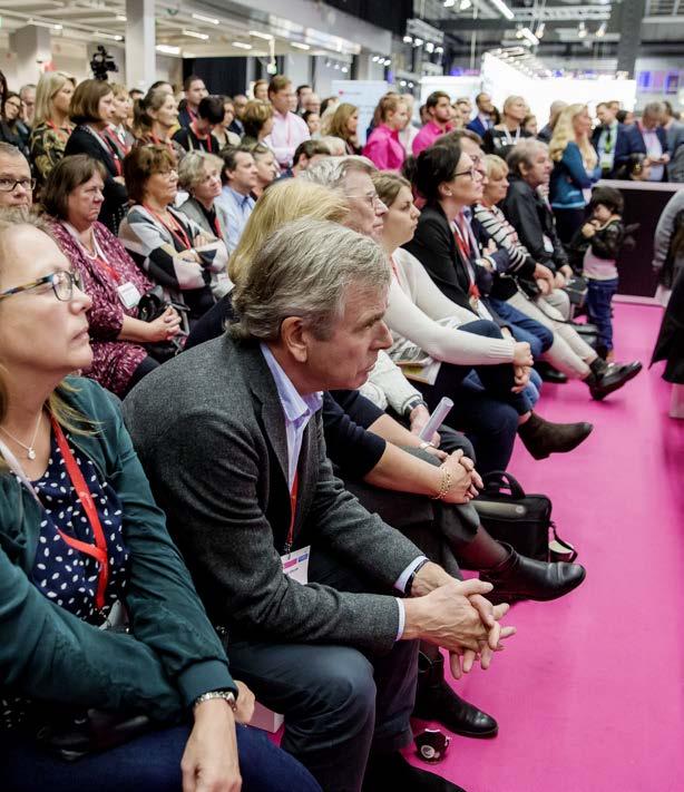 Tema vård & omsorg erbjöd ett brett utbud av seminarier med inriktning mot kvalitetsutveckling i äldreomsorgen, patientcentrerad vård och it-stöd i vården.