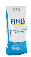 För gjutningsarbeten i skikt tjockare än 50 mm. Lämplig till t.ex. plintar, stödmurar och trappor.