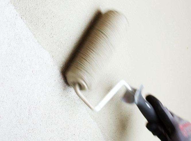 En gjuten betongtrappa är mycket tålig men om en spricka skulle uppstå har Finja ett antal lagningsbruk