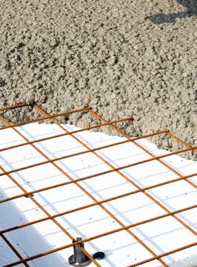 Våra borstade grundelement är som gjorda för byggen där gjuten betongplatta har valts som