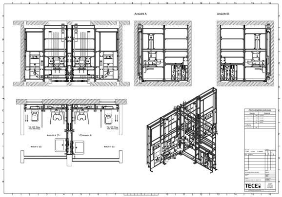 LAGAR OCH STANDARDER IMPLEMENTERAD SÄKERHET. 2 Dricksvattenhygien, ljudisolering, brandskydd och barriärfri layout TECE levererar säkerhet från A till Ö.