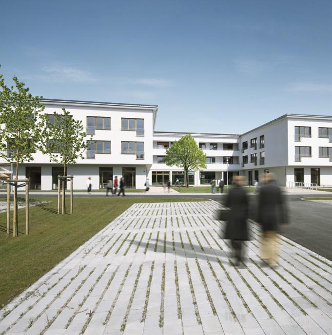 3 20 21 Många krav en lösning De ansvariga utvecklade ett specialkoncept för badrummen i Oberding medborgarcentrum för seniorer.