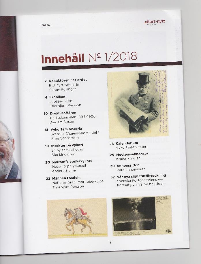 Kort-nytt nr 1 2/2018 Den 14 mars landade Kort-nytt 2018/1 i min brevlåda! Kort-nytt 2018 nr 1 gick ut vecka 11, manusstopp för nummer 2 har passerat så produktion av numret har startat.