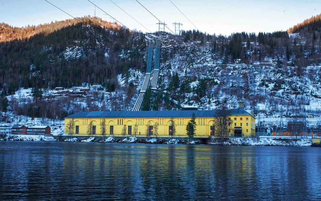 Foto: Jeanett Økland Säker vattenkraftproduktion i framtiden När ABB under våren vann upphandlingen för renoveringen av norska vattenkraftverket Nore I hade John-Hugo Pedersen säljare på Elpress