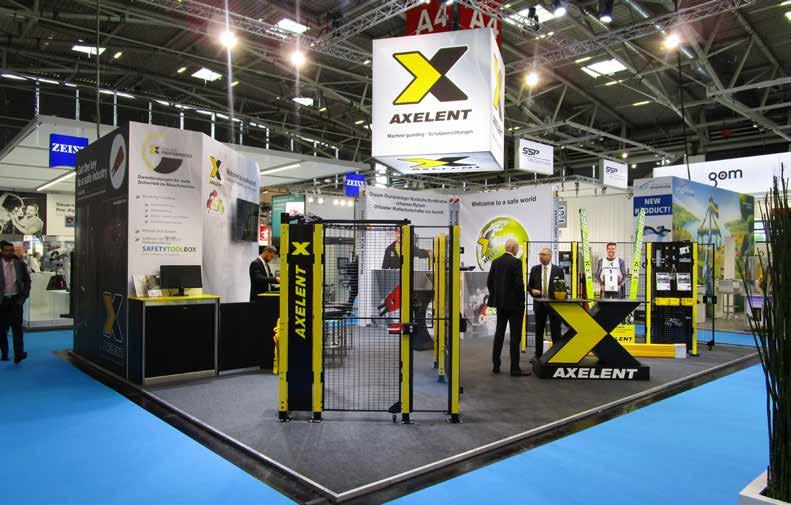 Axelents monter på Automatica. Automatica 2018 München är där det händer! Automatica i München är den världsledande mässan för smart automation och robotik.