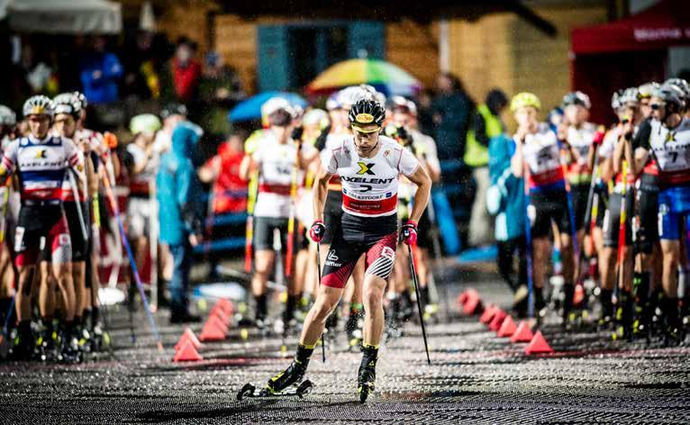 Alla atleter på prispallen fick en fin gåva från Axelent och en alldeles egen liten Axel.