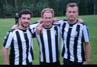 EFTERLÄNGTAD SEGER I HÖSTPREMIÄR HGIF tog i kväll en efterlängtad och viktig seger när man besegrade Bosna i kvällens höstpremiär på Höredavallen Bildtext: Imad, David och Samuel svarade för HGIFs