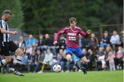 De bästa chanserna till ytterligare mål hade onekligen Eksjö där Andreas Karlsson, som gjorde debut i HGIF i kväll, fick göra ett par svettiga ingripande.