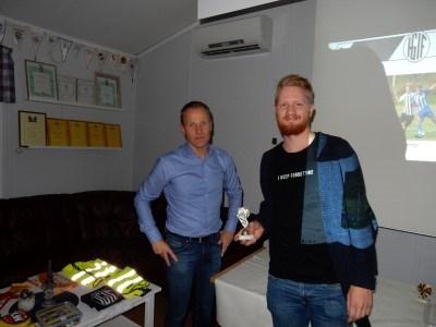 framspelare i A-laget Albin