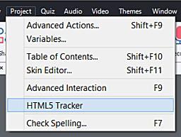 HTML5 Du kan använda HTML5 Tracker för att testa att din kurs fungerar på mobila enheter.
