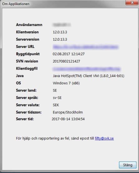 Det finns en känd bugg vid en kombination av vissa versioner av Java och Windows.