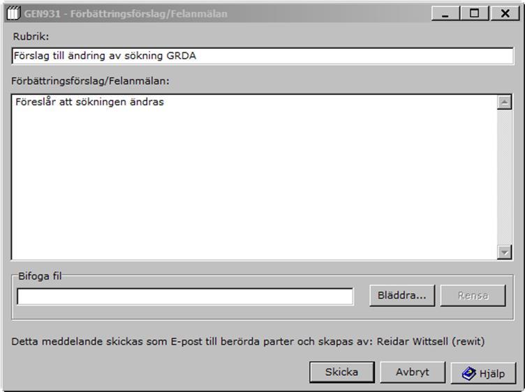 Användarhandledning Produkt Data Registrering (PDR) Indatering Sida 39(129) PDR Indatering Version: 4.5.