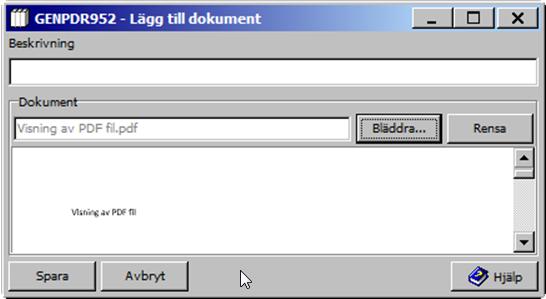 Användarhandledning Produkt Data Registrering (PDR) Indatering Sida 45(