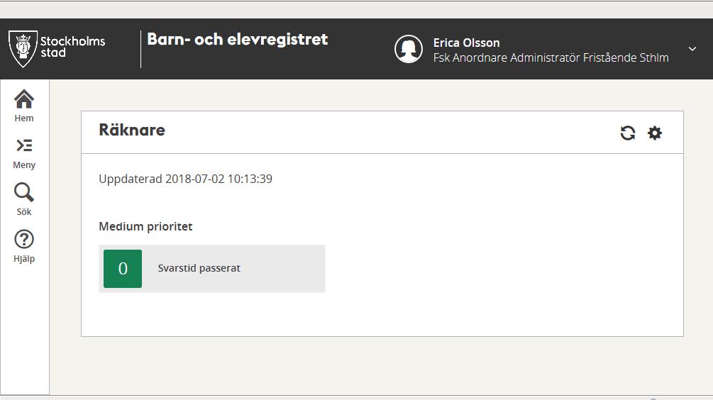 Under Inställningar