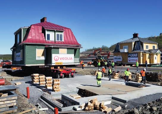 Bolagsområdet i Kiruna får ny fin fjällutsikt från Luossavaaras fot.