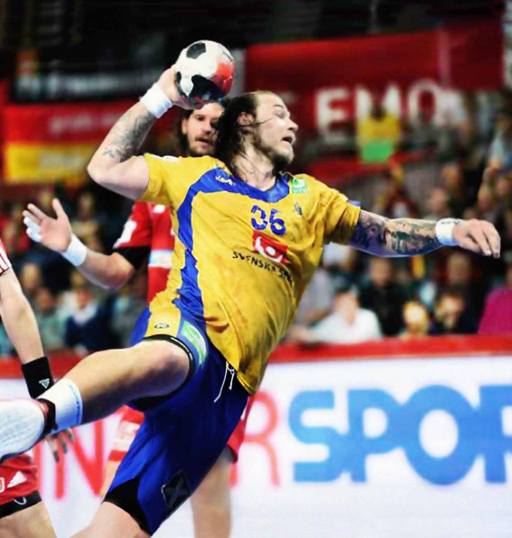 HANDBOLLEN GÅR HAND I HAND MED STARKA VÄRDERINGAR OCH VARUMÄRKEN Överallt ser vi det: handbollen står stark i idrottssverige. Landslagen är oehört populära.