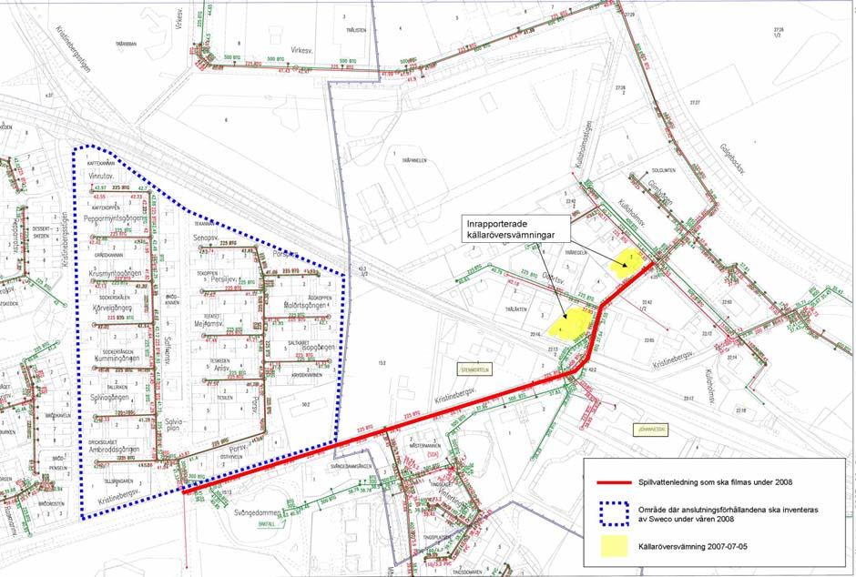 Fastighetsägaren till Träregeln 3 har bedömts vara utan ansvar för skadorna. Som förlikning bekostades därför ett bakvattenstopp på fastighetens huvudavloppsledning.