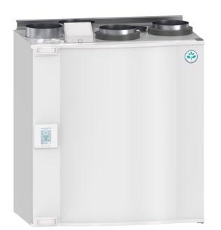 Tack vare mycket modern EC-teknik är fläktarna energieffektiva och bidrar till låg SPF (specifik fläkteffekt) och uppfyller kraven i det EU:s direktiv om ekodesign.