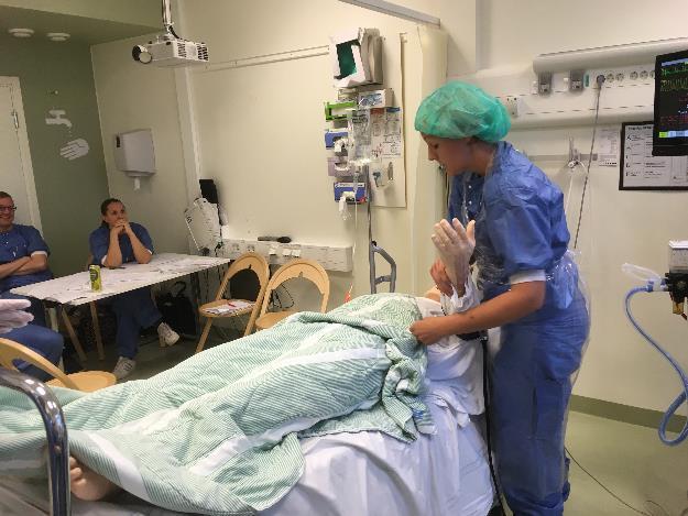 Genomförande Fokus ligger på hur studenten handskas med oväntade händelser och inte på tekniska svårigheter.