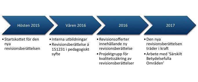 under 2016 framställde den nya revisionsberättelsen för vissa klienter i pedagogiskt syfte.