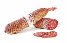 90 kr/kg SALAMI FINOCCHIONA stella 81 Mild finmalen salami med smak av fänkål, ca 3 kg/st Färsk Italien 03568