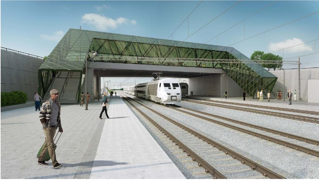 Gestaltningsprogram och förprojektering I samband med utbyggnaden av järnvägen till 4 spår kommer kommunens allmänna platsmark längs främst Banvallsvägen och stationen att förändras och rustas upp.