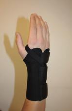 kraftigare underarm Rakare skärning över handleden Högre dorsalt stöd 3 kardborrband på handryggen