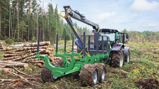 13 FARMA CT 7,0 10/T12 G2 FARMA presenterar stolt vår nya designskyddade skogsvagnsserie under konceptet FARMA Generation 2.