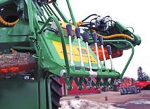 Processorn har eget hydraulsystem som drivs också bort de farligaste och tyngsta arbetsmomenten till en mycket kraftuttag.