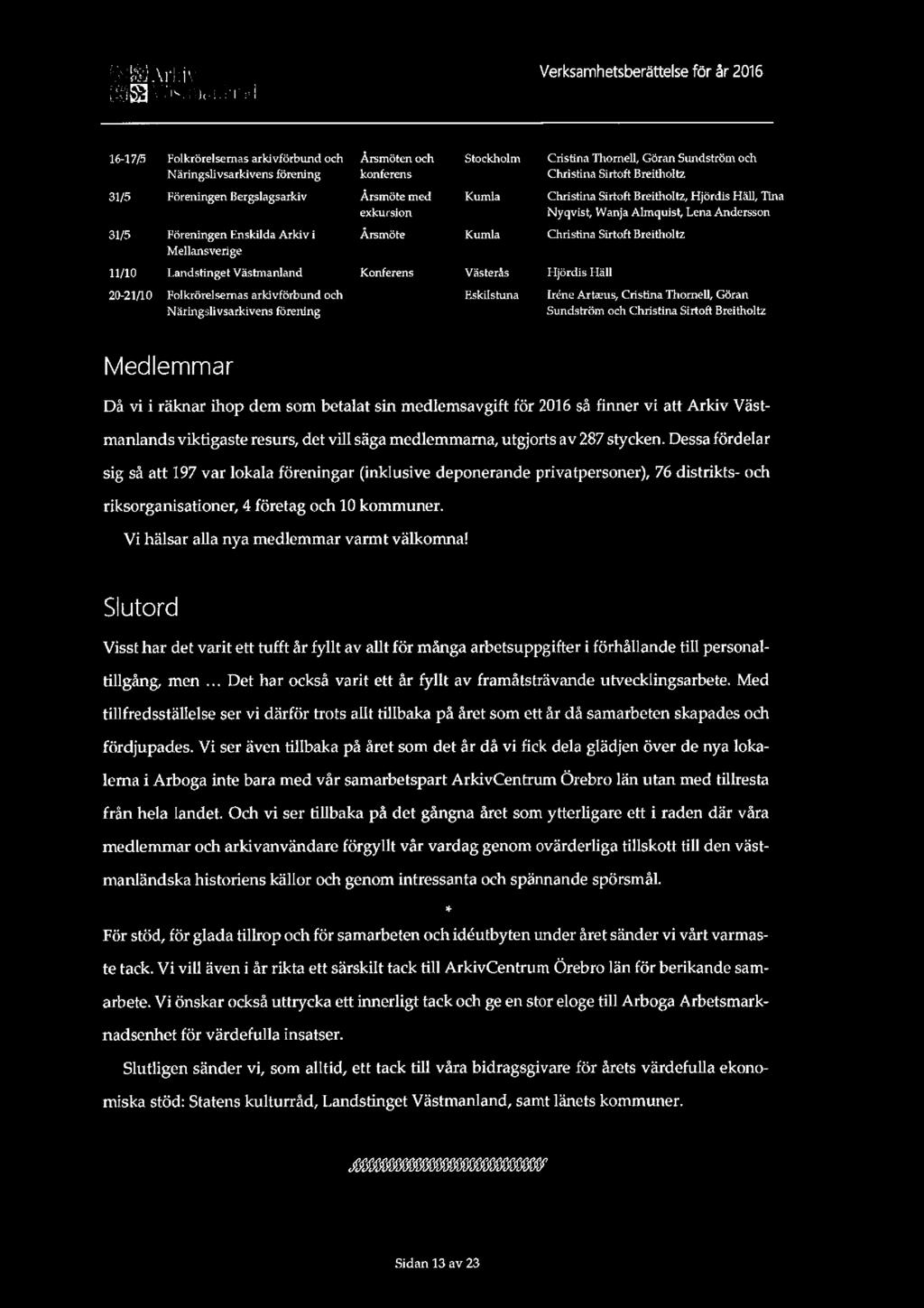 55253 f: ['l '_- Verksamhetsberättelse för år 2016 [75553 l 131;:!