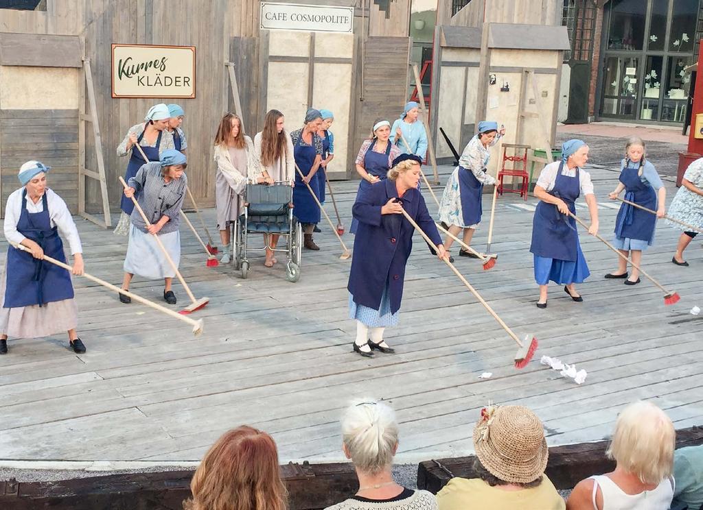 KULTUR Totalt 15 föreställningar av Kvinnorna och staden blev det utanför Lokstallarna i Katrineholm. Och flera av föreställningarna var dessutom helt utsålda. Länge leve kulturen i Sörmland!