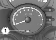 6 76 Körning z Åtgärda felet snarast möjligt hos en auktoriserad verkstad, helst en BMW Motorrad-partner.