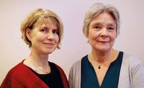 Helena Rullander och Ragnhild Hägglund Norberg välkomnar alla som upplever negativa konsekvenser av alkohol eller droger, och deras anhöriga, till Alkohol- och drogmottagningen på Ridvägen i Umeå.